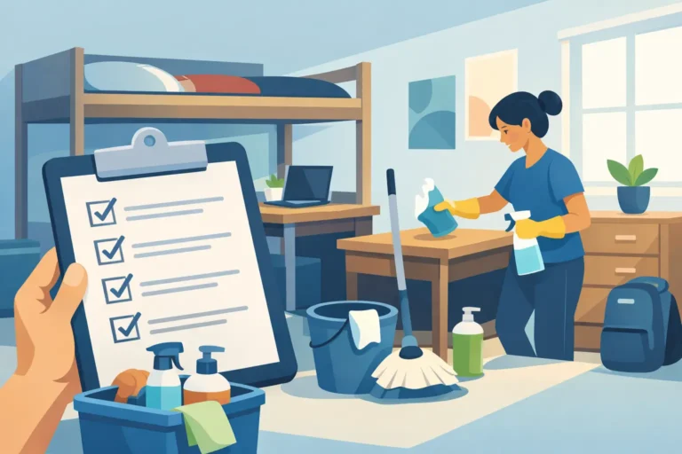 Student Accommodation Cleaning Checklist