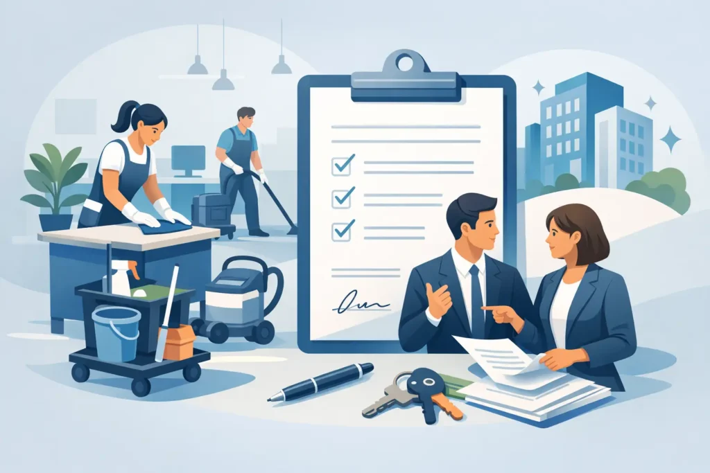 Office Cleaning Contract Example Explained
